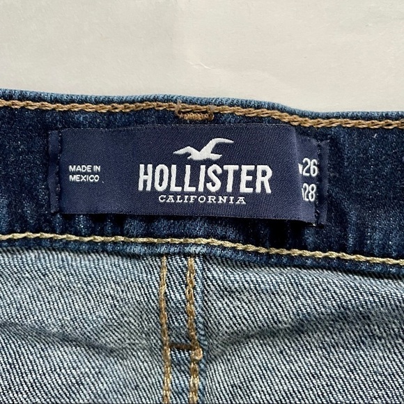 Hollister Skinny Fit Epic Flex Medium Wash Jeans 26 x 28 - Picture 4 of 11